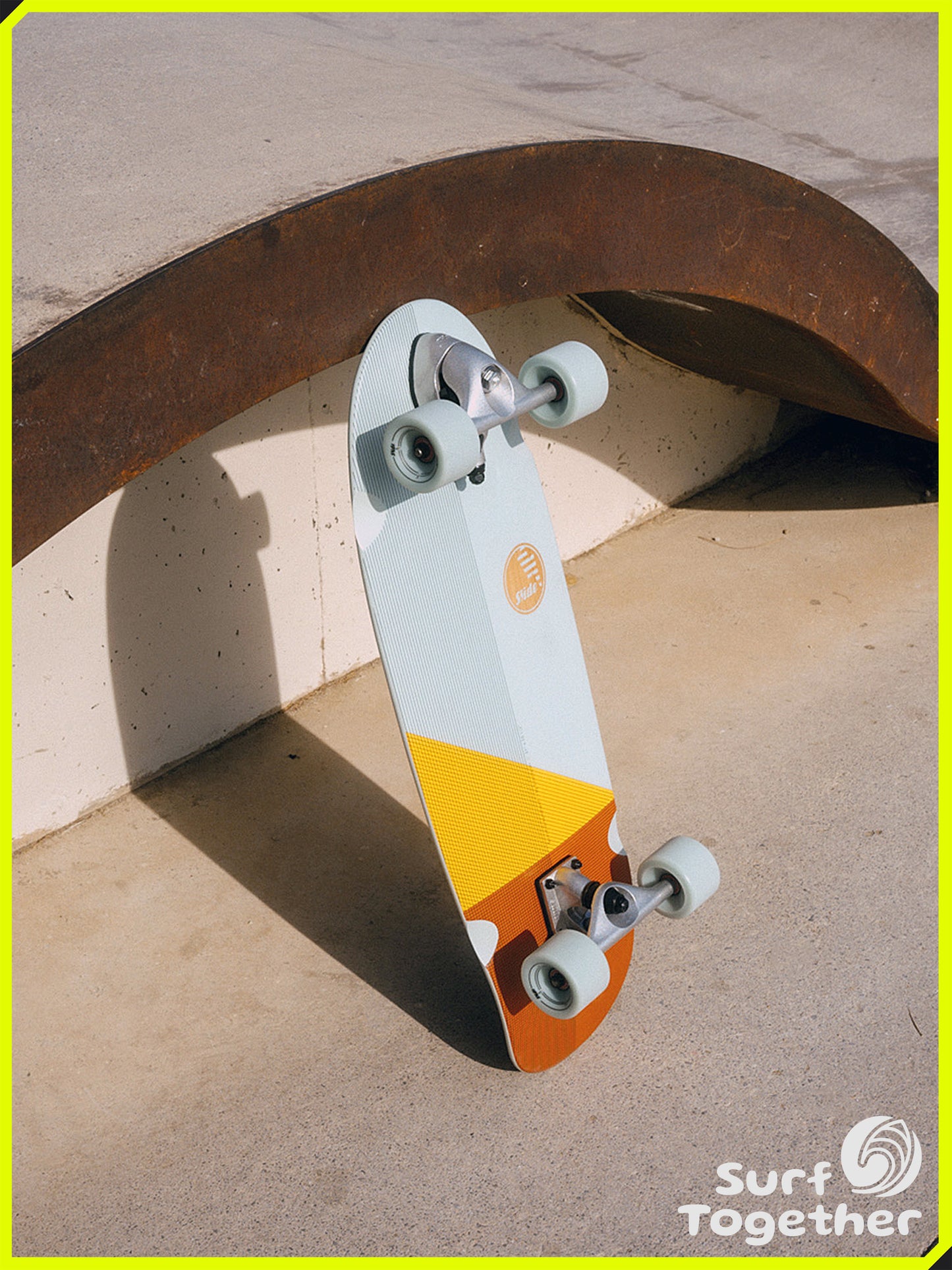 Estilo de Vida | Slide Gussie Groundswell 31" SurfSkate | Detalle del SurfSkate