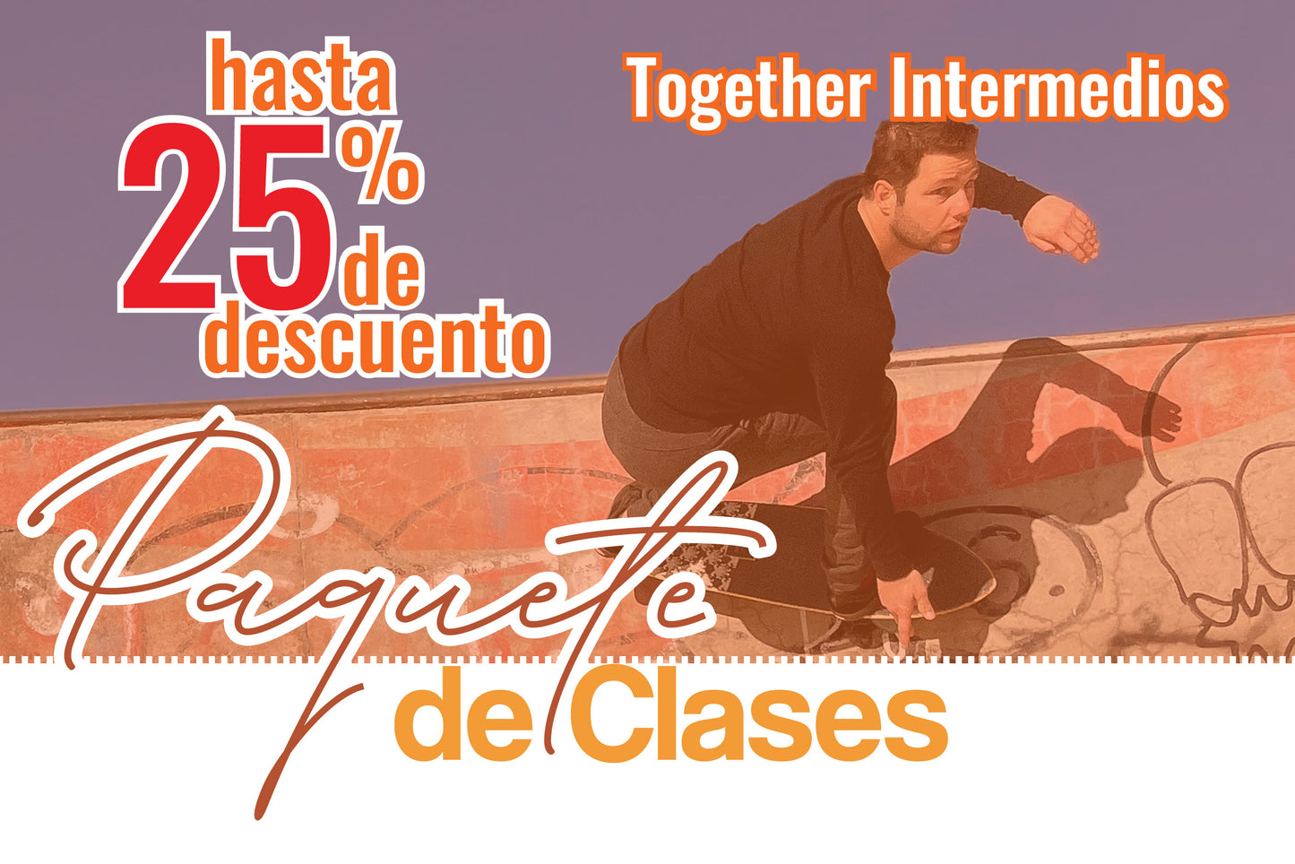 Paquetes de Clases de SurfSkate | Together Intermedios