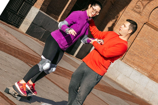 Instructor de Surf Together con alumno en clase privada