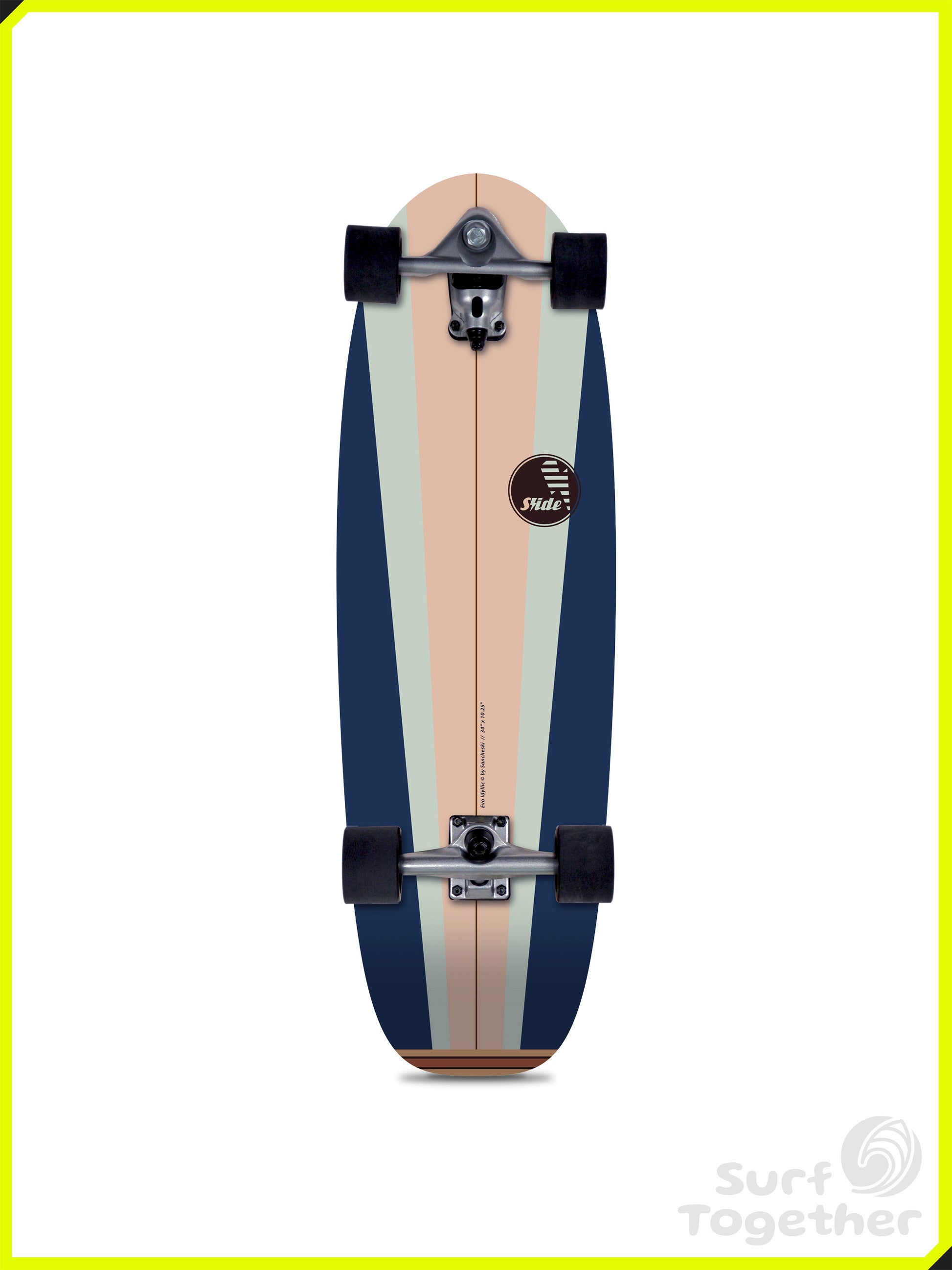 Vista desde Abajo | Slide Evo-Lution Glide 34” SurfSkate