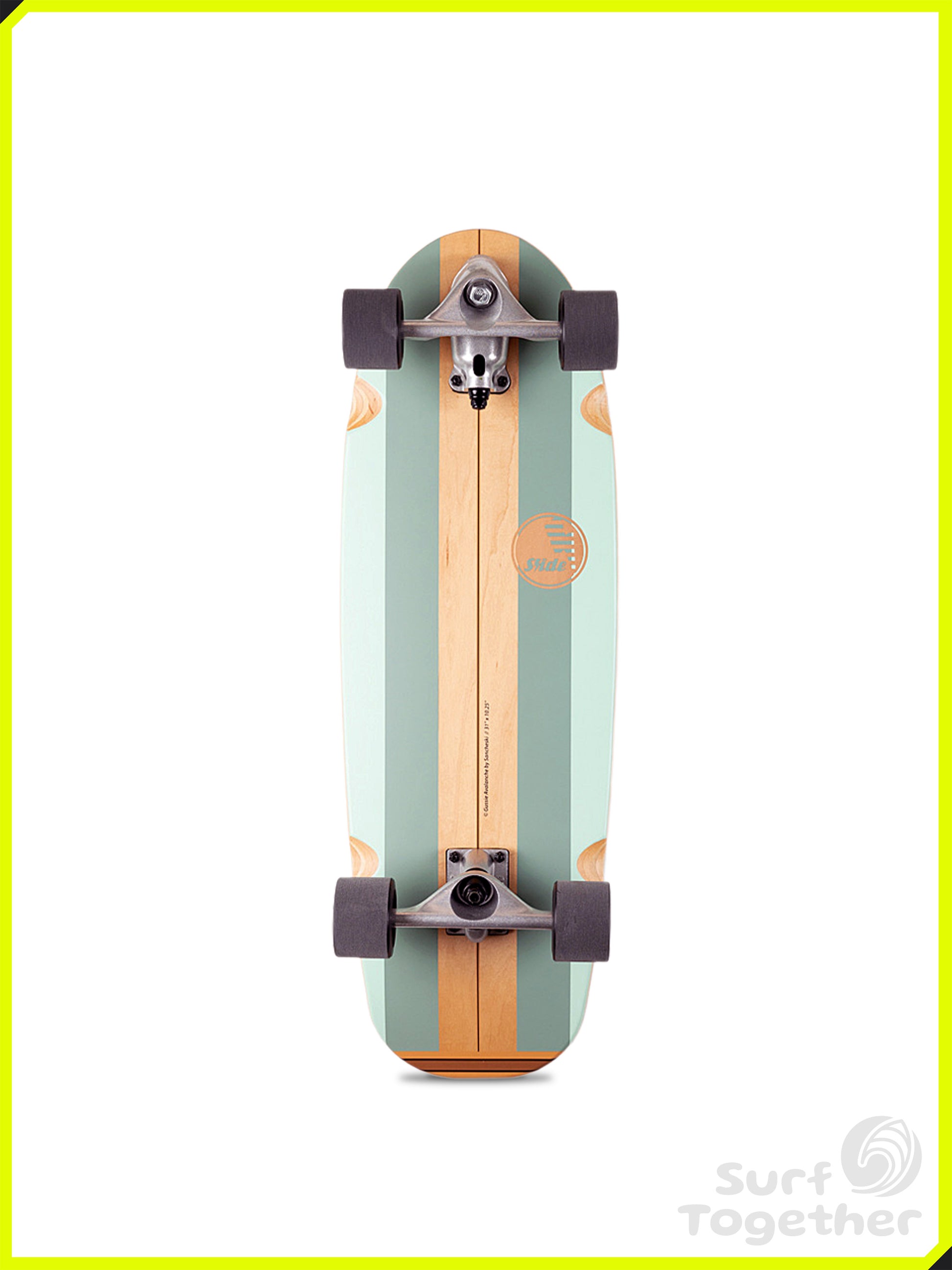 Vista desde Abajo | Slide Gussie Avalanche 31" SurfSkate
