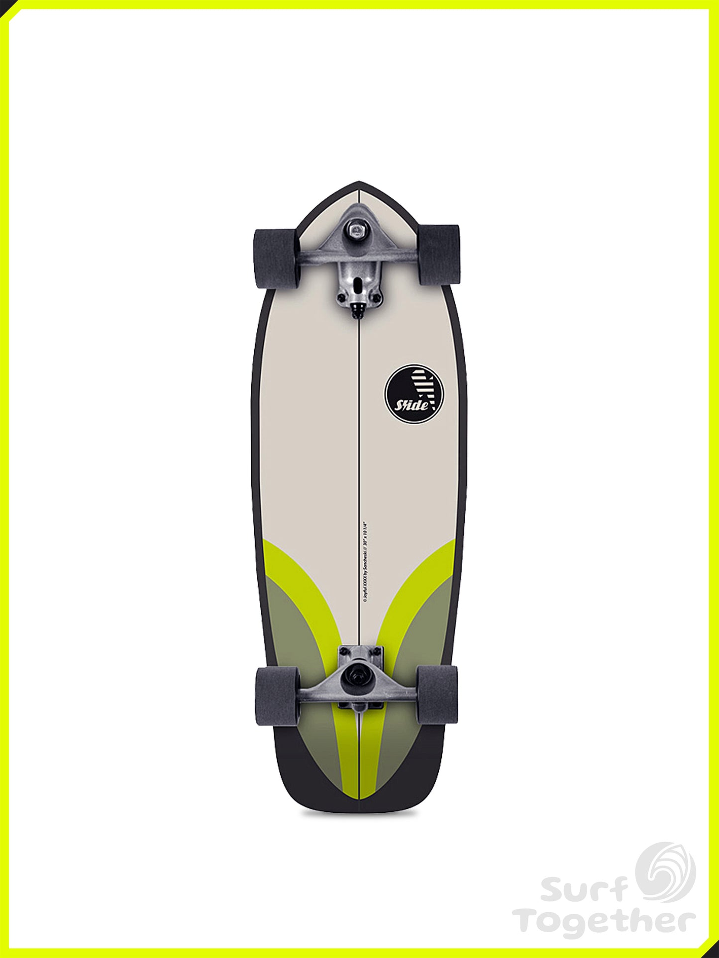 Vista desde Abajo | Slide Joyful Pinlime 30” SurfSkate