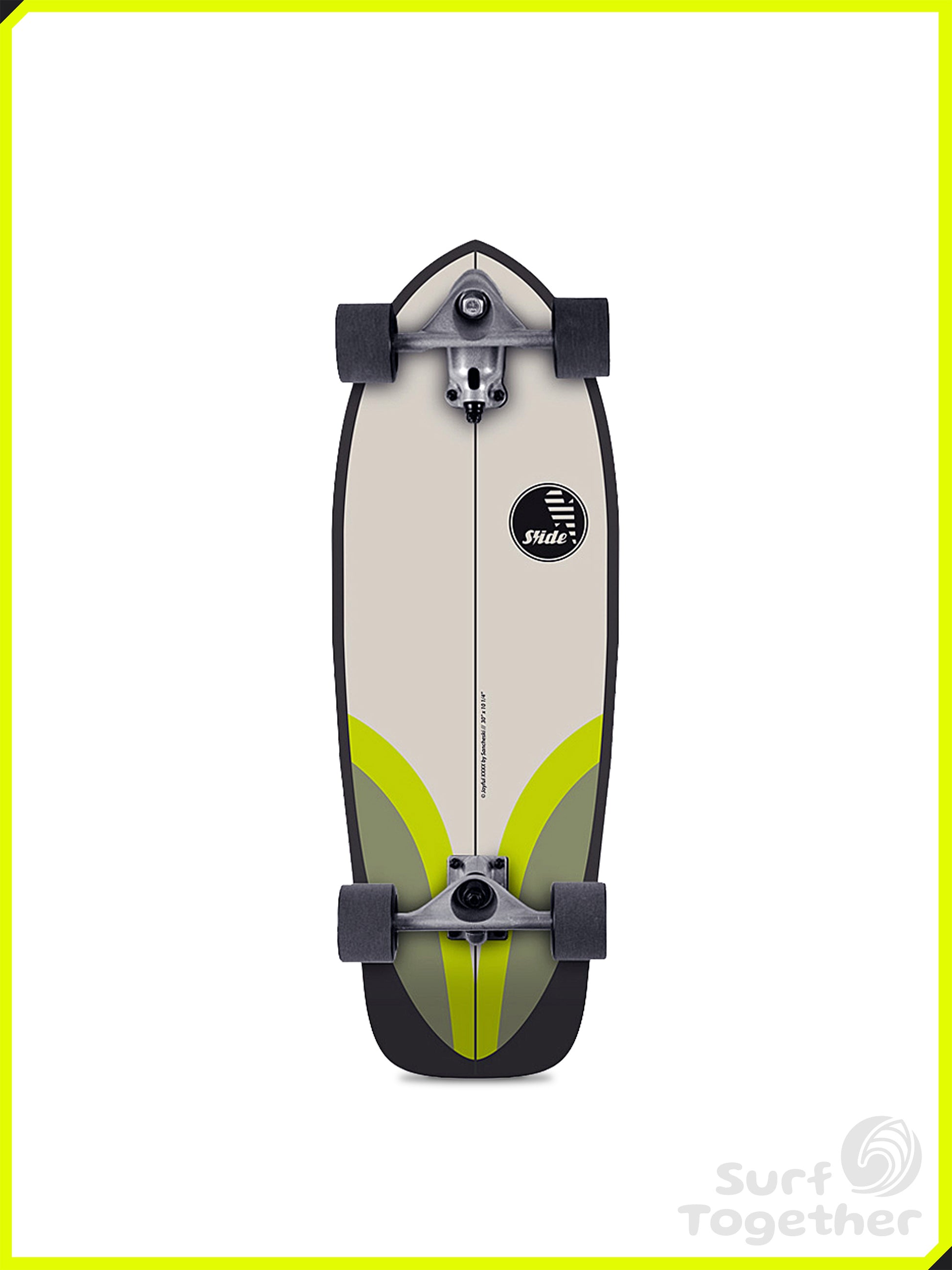 Vista desde Abajo | Slide Joyful Pinlime 30” SurfSkate