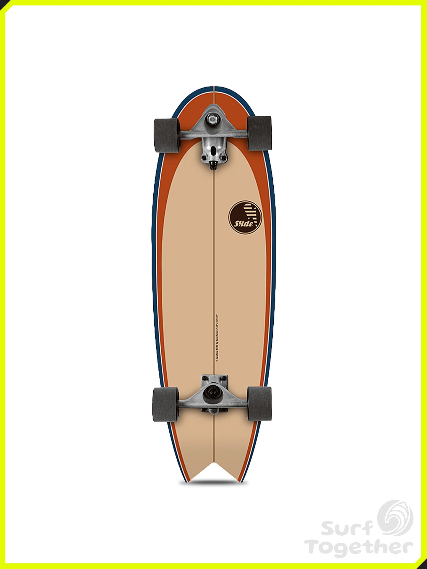 Vista desde Abajo | Slide Swallow Kaolin 33” SurfSkate