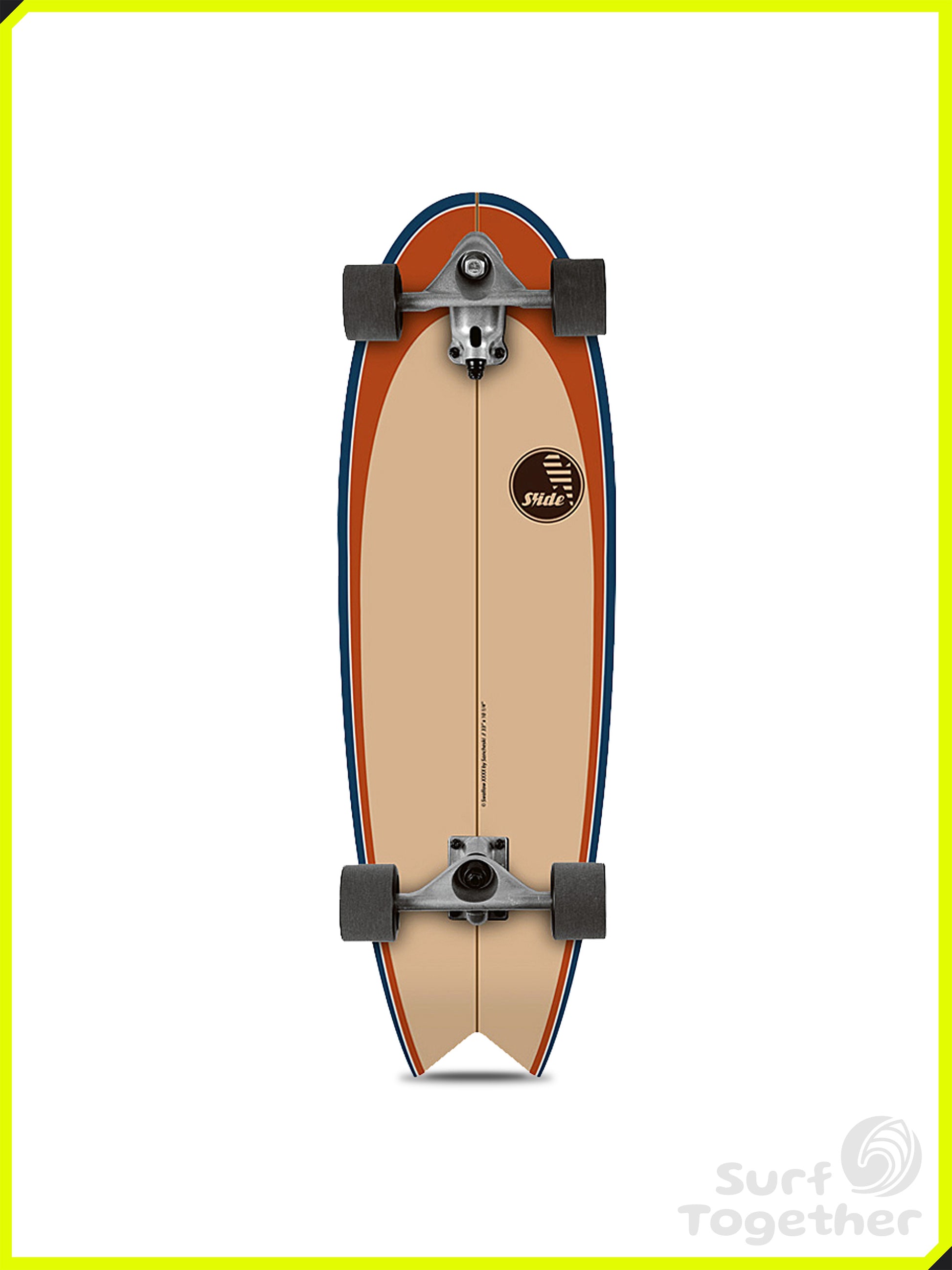 Vista desde Abajo | Slide Swallow Kaolin 33” SurfSkate