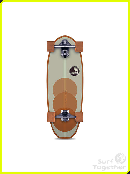 Vista desde Abajo | Slide Trim Citrus 28” SurfSkate