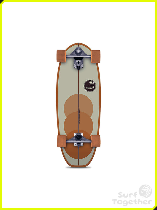 Vista desde Abajo | Slide Trim Citrus 28” SurfSkate