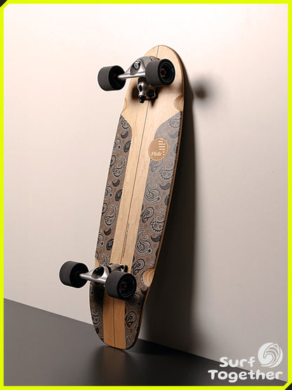 Vista desde Abajo apoyada | Slide Evo-Lution Bandana 34” SurfSkate