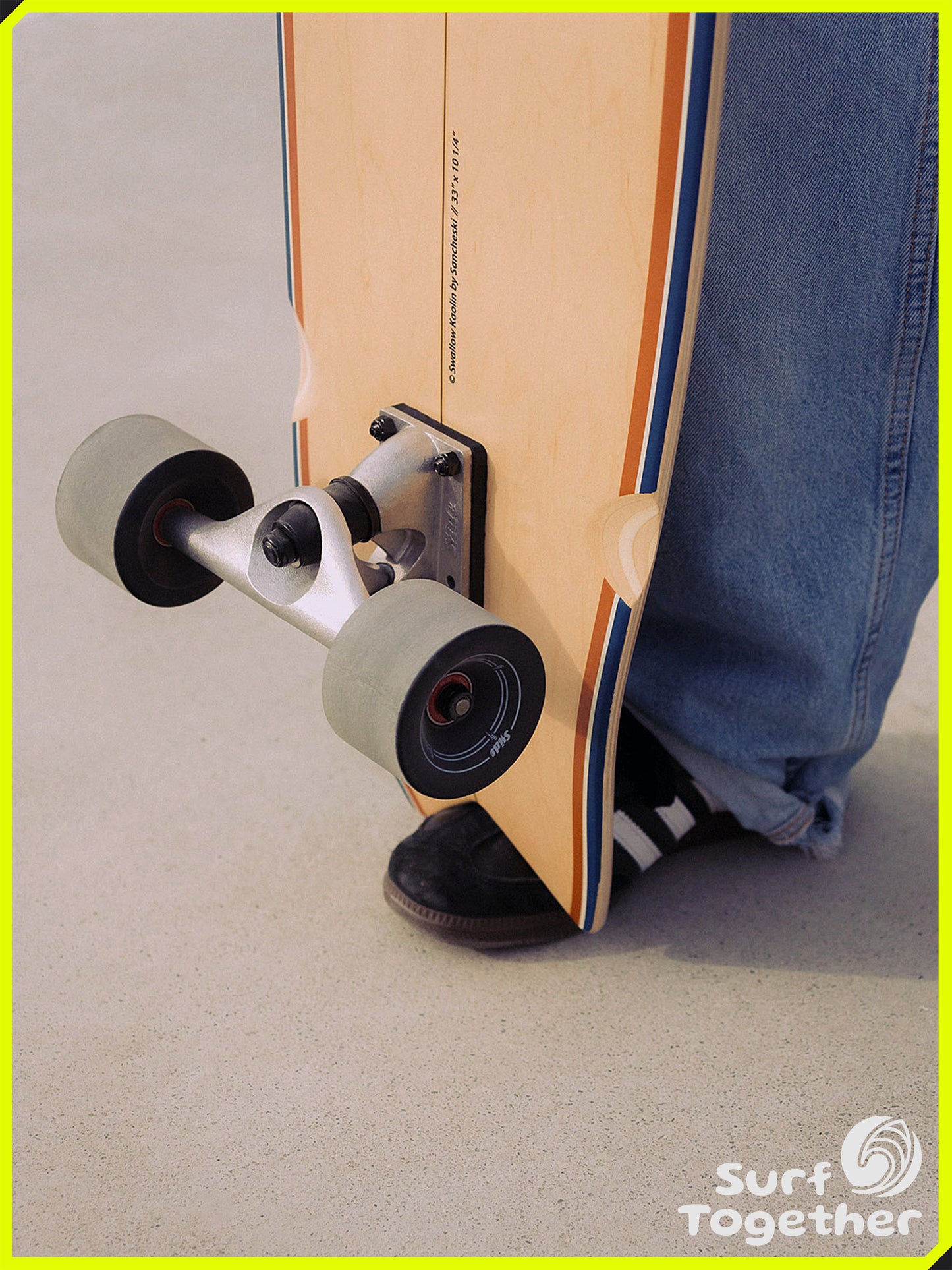 Detalle | Slide Swallow Kaolin 33” SurfSkate