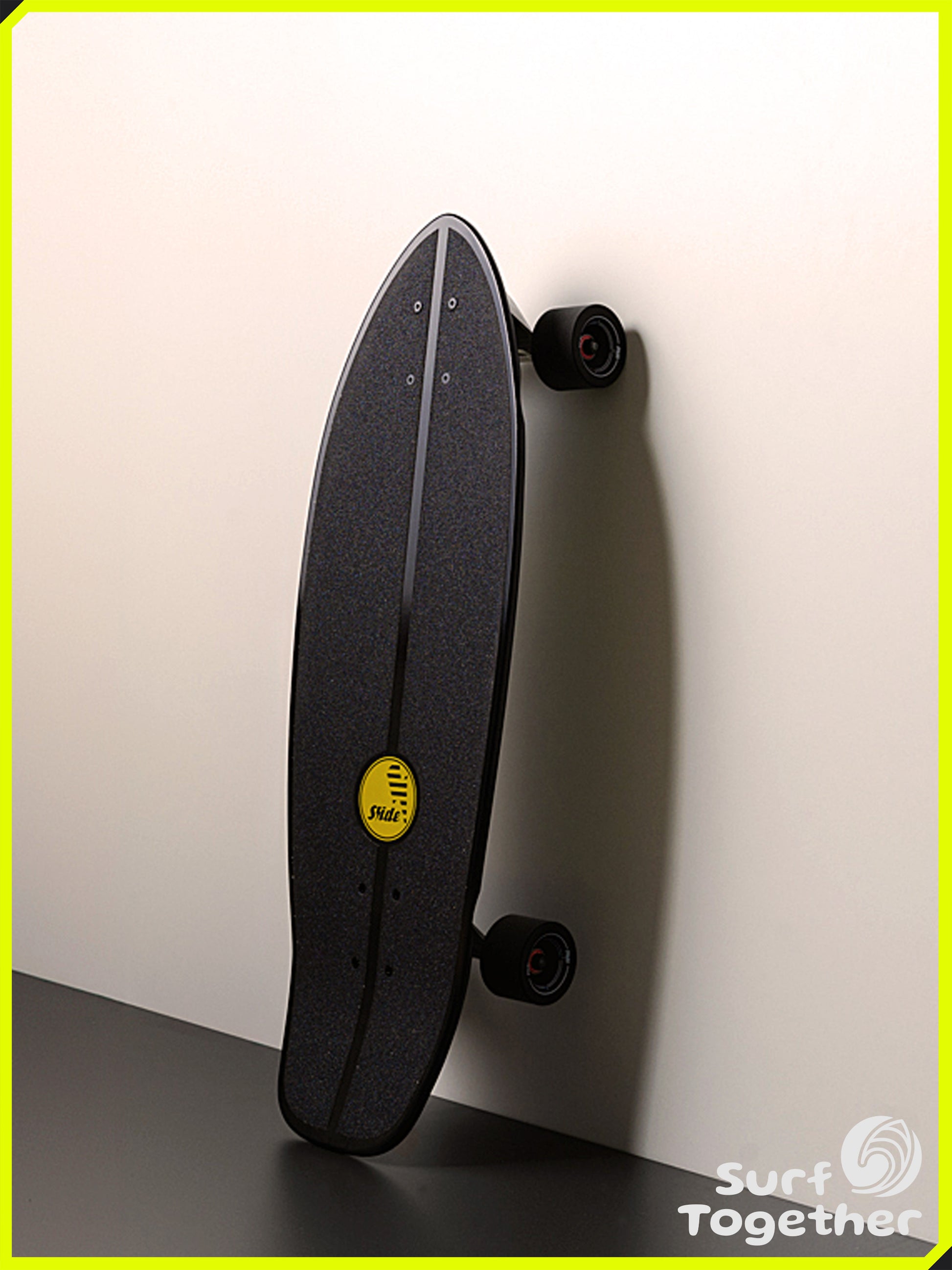 Vista desde Arriba apoyada | Slide CMC Cold Gold 31” SurfSkate