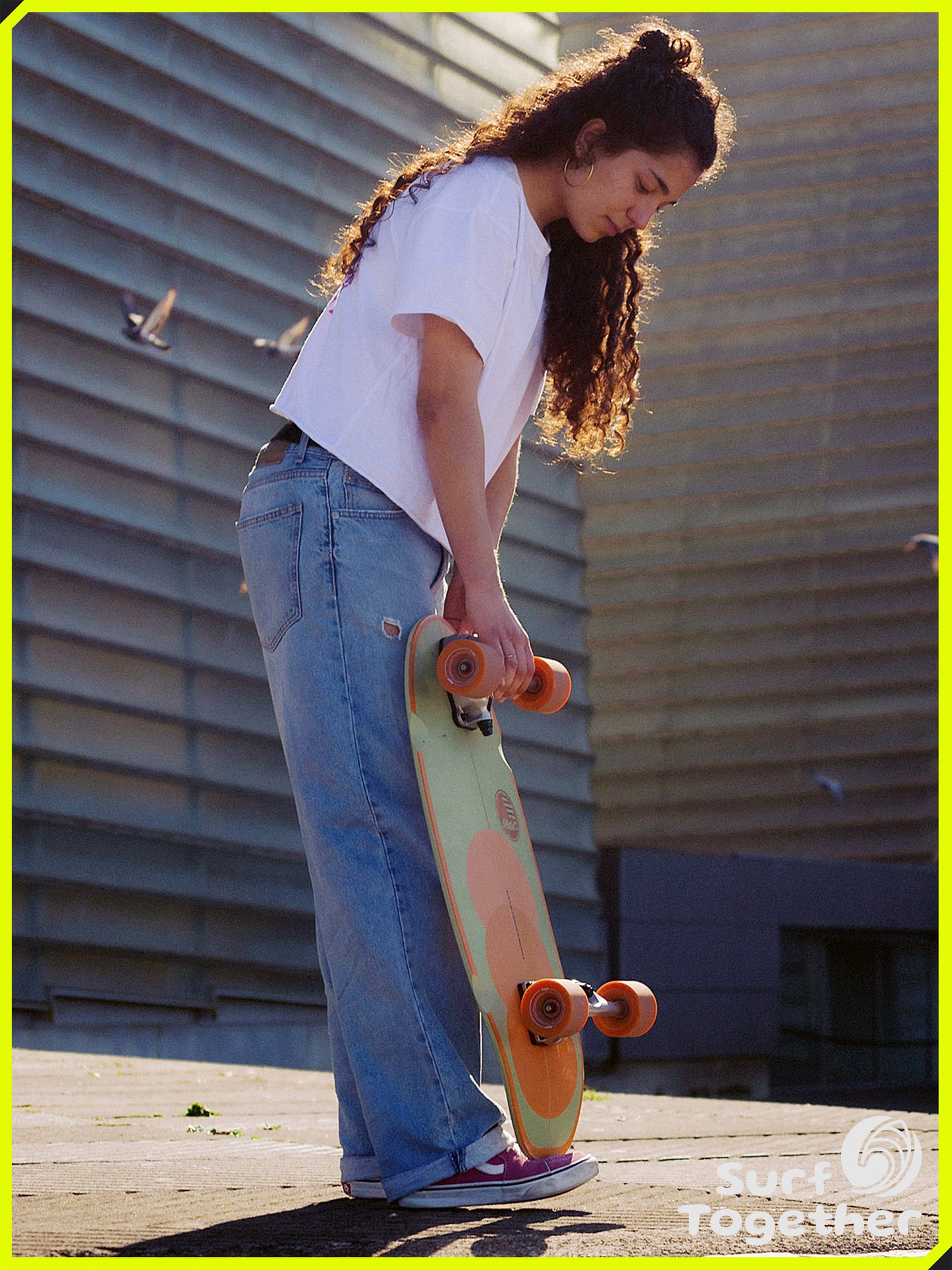 Estilo de Vida | Slide Trim Citrus 28” SurfSkate | 