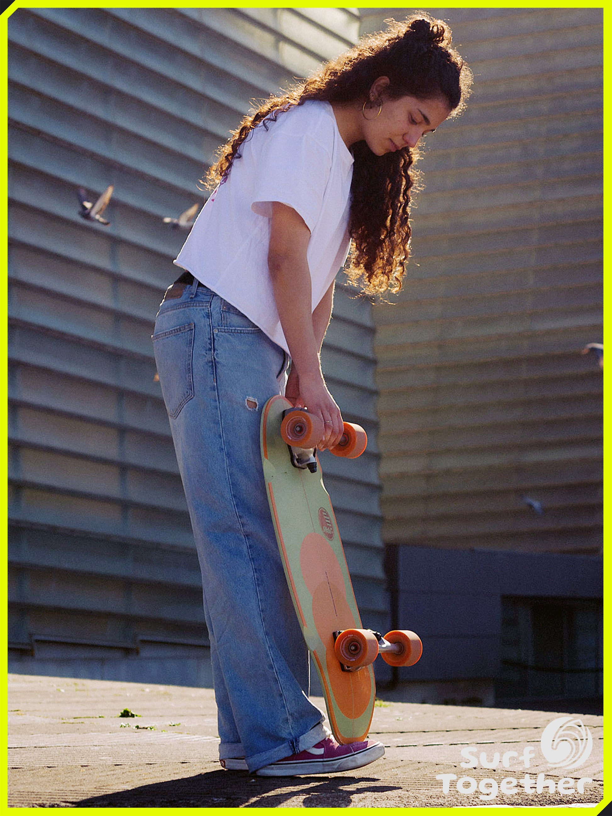 Estilo de Vida | Slide Trim Citrus 28” SurfSkate | 