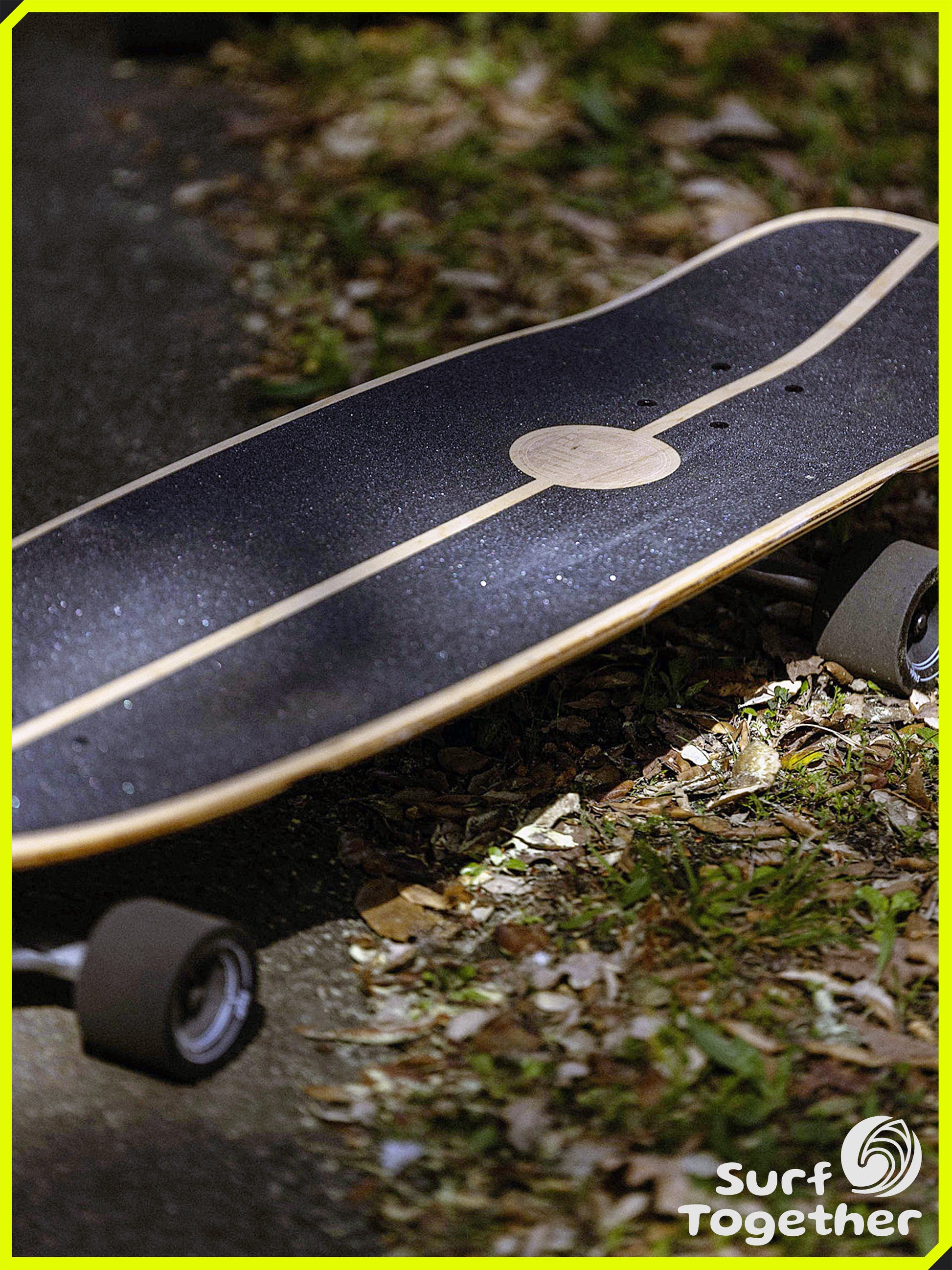Estilo de Vida | Slide Evo-Lution Bandana 34” SurfSkate | Detalle desde arriba