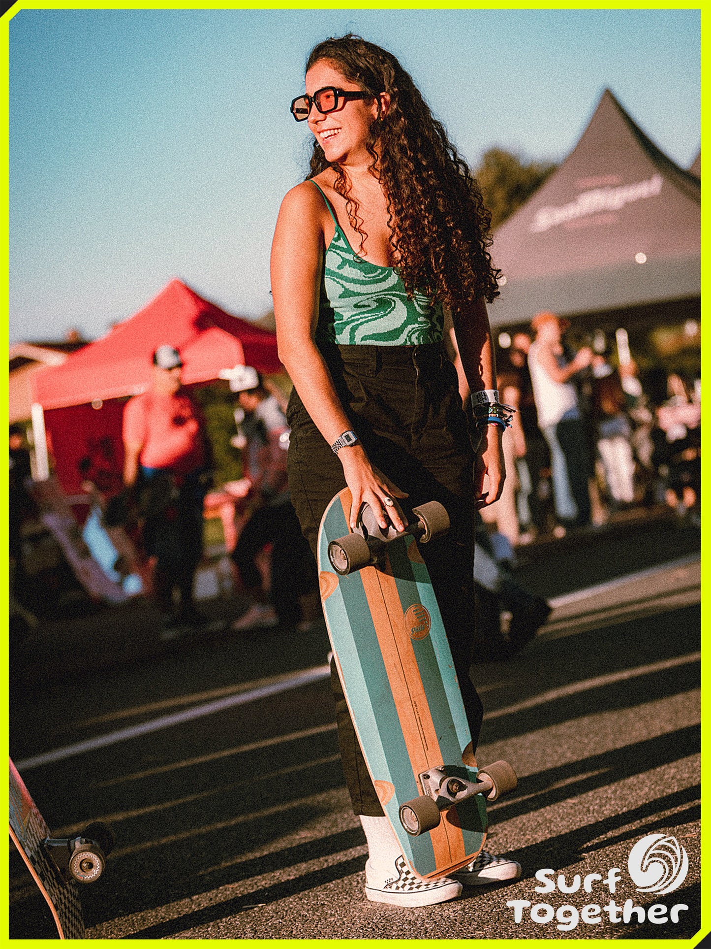 Estilo de Vida | Slide Gussie Avalanche 31" SurfSkate | Eneka Iglesias 