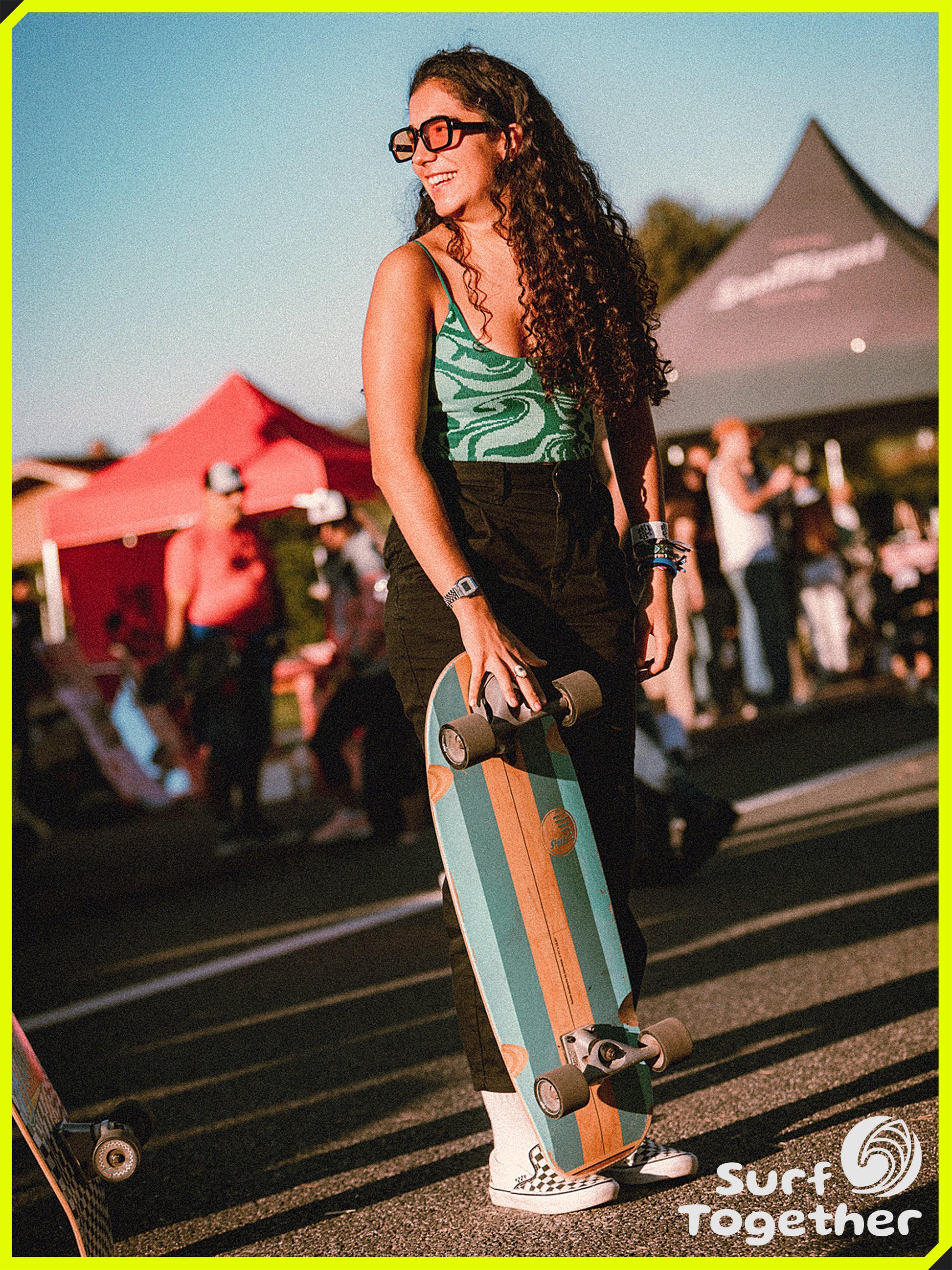 Estilo de Vida | Slide Gussie Avalanche 31" SurfSkate | Eneka Iglesias 