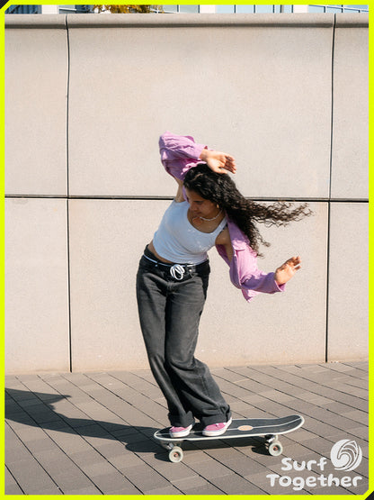 Estilo de Vida | Slide Gussie Groundswell 31" SurfSkate | Eneka Iglesias sobre el SurfSkate