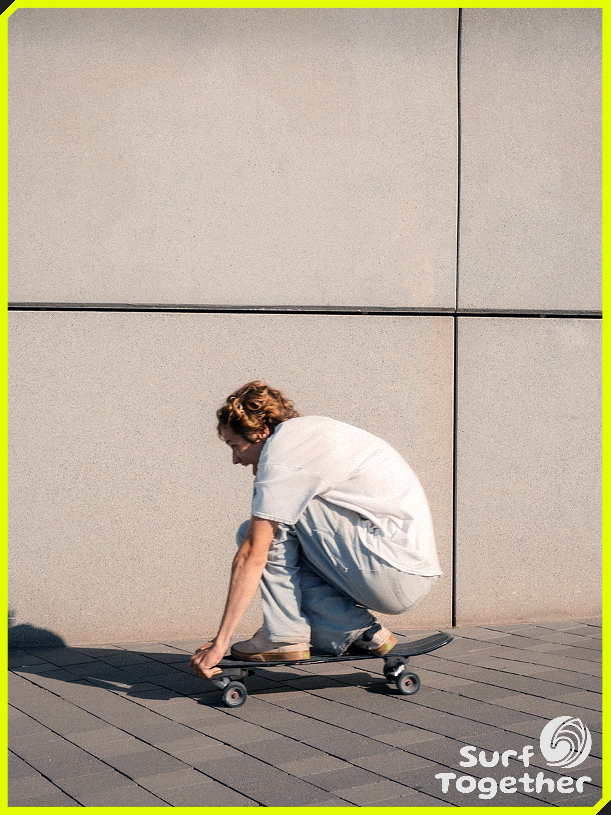 Estilo de Vida | Slide CMC Cold Gold 31” SurfSkate | Carlos Martin- @charliesurfskate -sobre el SurfSkate